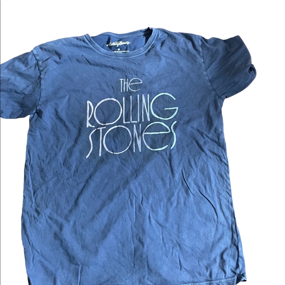 the rolling stones blue graphic band tee Size M 3 for $15